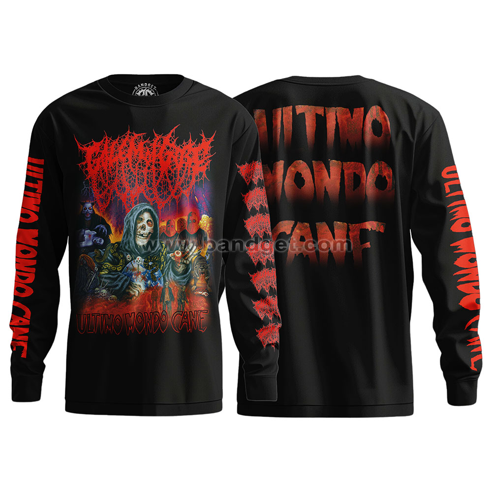 Longsleeve Golem Of Gore Ultimo Mondo Cane