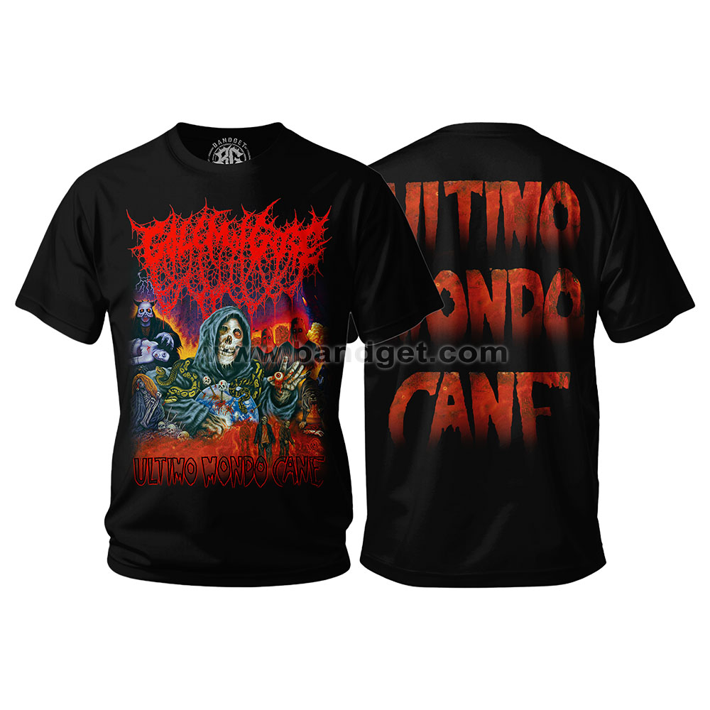 T-Shirt Golem Of Gore Ultimo Mondo Cane