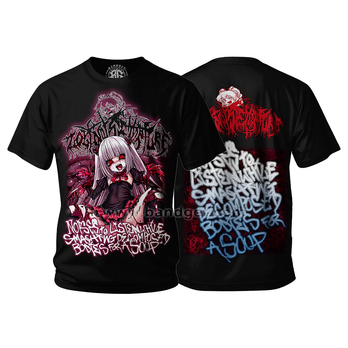 T-Shirt Loli Noise Torture Noises to listen while smashing decomposed bodies for a soup