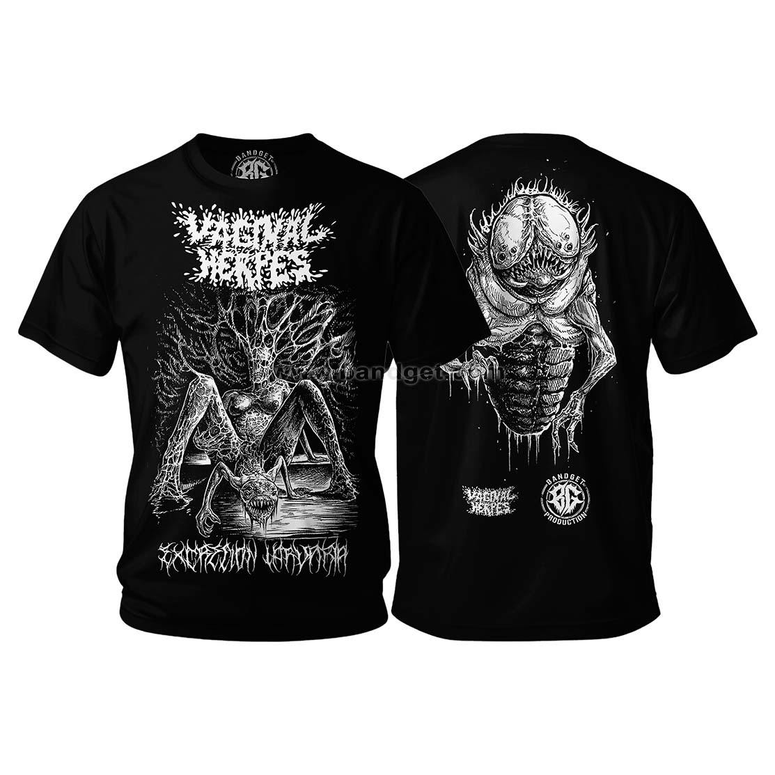 T-Shirt Vaginal Herpes Excreción larvaria