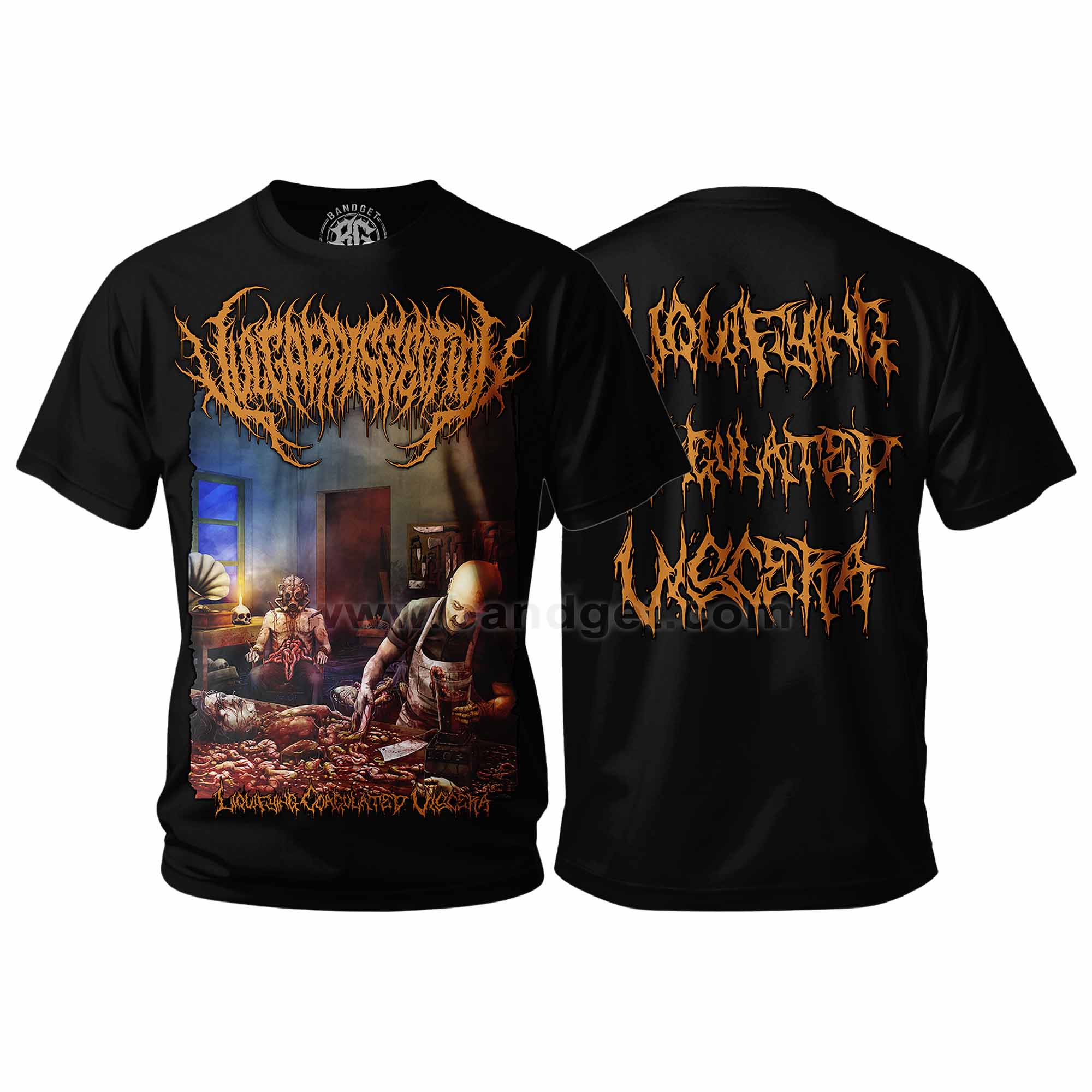 T-Shirt Vulgar Dissection Liquifying Coagulated Viscera